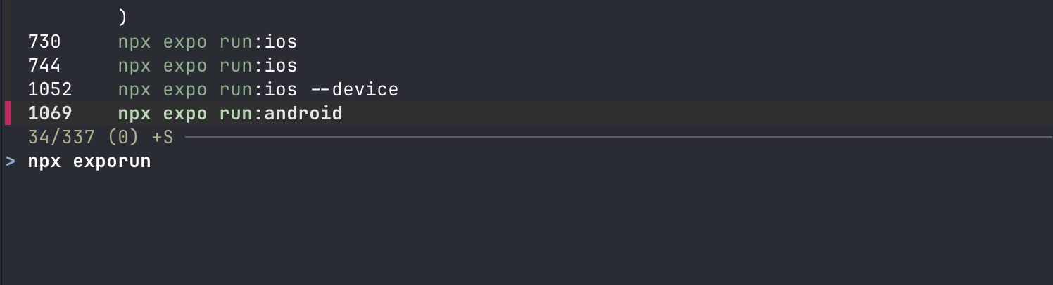 Fuzzy command-history search with Ctrl-R and fzf in Ghostty