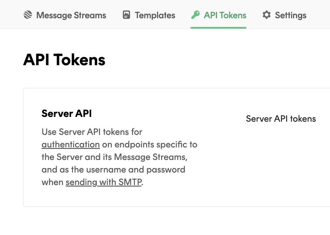 Supabase Postmark SMTP settings